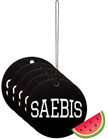 Lufterfrischer 5er Set - inklusive Gummiband - in zwei Variationen (Saebis)