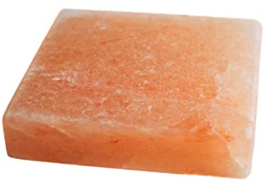 Salthouse Square Himalayan Pink Rock Salt Cooking Block for Hob BBQ Oven 20 x 20 x 5 CM