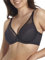 Generic Reggiseno senza imbottitura con ferretto in coppa C varie taglie e colore a scelta Art. Maribel (4 Nero)