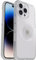 OtterBox Otter plus Pop Case for iPhone 14 Pro Max, Shockproof, Drop proof, Protective Case with PopSockets PopGrip, 3x Tested to Military Standard, Clear