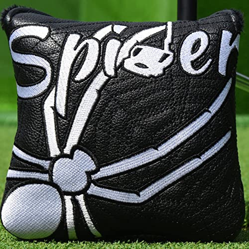 TaylorMade S p i d e r X EX TOUR - Copri mazza da golf per mazza da golf quadrata, in pelle PU magnetica