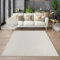 the carpet Cosy kuschelig Warmer Fellteppich, weich und elegant, waschbar und Fußbodenheizung geeignet, Öko-Tex Zertifiziert, Creme, 240 x 340 cm