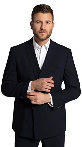 JP 1880 Herren große Größen Übergrößen Menswear L-8XL Sakko, Business, FLEXNAMIC®, Baukasten Zeus, 2rhg, bis Gr. 72/36 dunkel Marine 72 790757730-72