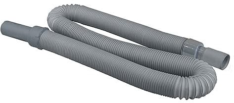 Reimo Tubo di scarico estensibile 3 m Ø30 mm tubo di scarico per camper roulotte e caravan, tubo a spirale per serbatoio delle acque reflue