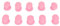 10pcs Lip Brush Covers, Silicone Suction Cup, Lip Brush Protectors Cover