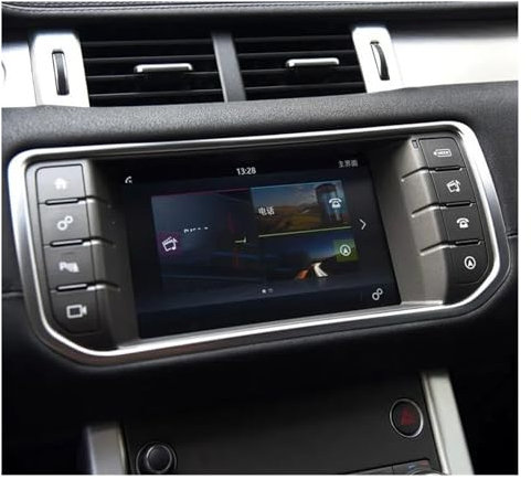 MARQI Navi Displayschutzfolie Für Range Für Rover Für Evoque 2013-2018 Auto Auto GPS Navigation Gehärtetem Glas Display-schutzfolie Auto Bildschirm Schutz Auto Navigation Glas