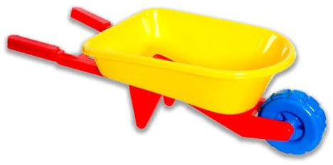 Kids Wheelbarrow Garden Toy, Kids Summer Wheelbarrow Toys Set, Kids Wheelbarrow Gardening and Beach Toys, Outdoor Pretend Play Kit for Children, Beach and Tools Play Set