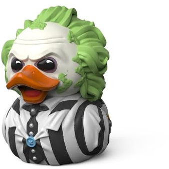 TUBBZ Kleine Beetlejuice Sammelbare Vinyl-Gummientenfigur - Offizielles Betelgeuse Merchandise - Retro Horror Filme