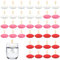 36 candele galleggianti, 12 candele galleggianti, colore bianco, adatte per matrimoni, cene, piscine, decorazioni per feste (bianco, rosa, rosso)