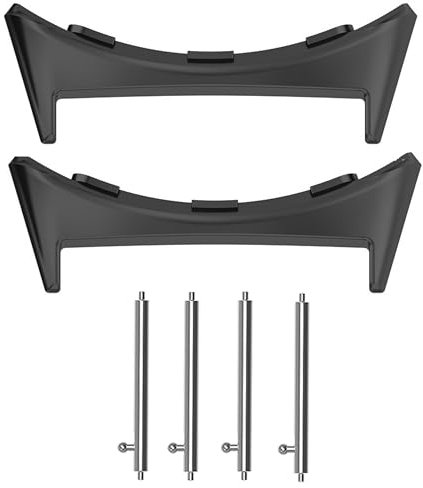 Blueshaweu Metall Armband Adapter kompatibel mit Google Pixel Watch 3, Edelstahl Uhrenarmband Adapter Ersatzbarer Connector Uhrenadapter Verbinder (1 set schwarz, 20MM Für Watch 1/2/3 41mm)