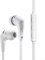 Carry-on Auricolari con filo EB50, cuffie con filo e microfono, jack da 3,5 mm, antigroviglio, custodia da trasporto, per iPad, computer, laptop, tablet, telefono, videogiochi - Bianco