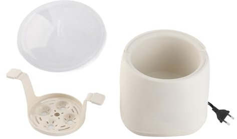 Kleine Ei -Eierkocher 6 Funktionen Hart gekochter Eierkocher Wilderer mit automatischer Ausschalten von Anti -Trockenverbrennung