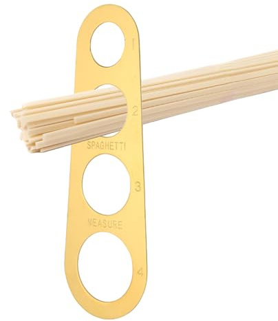 Spaghetti -Serviergrößenwerkzeug - Pasta -Messer -Werkzeug, Portion Control Spaghetti Messer Tool | Edelstahlnudel -Messanzeige für die Küche, Kochwerkzeug mit 4 Portion Portion, Gewichtsverlust Diät