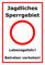 Melis-Folienwerkstatt Jagd - Schild - Jagdliches Sperrgebiet - Lebensgefahr - Betreten verboten - 30x20cm | stabile 3mm Starke Aluminiumverbundplatte – S00351-001-B +++ in 20 Varianten erhältlich