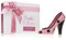 CHOCOLISSIMO - Schokolade Geschenk Frauen - Schuh aus rosa Schokolade - Geschenkidee zum Geburtstag, Valentinstag, Muttertag, für Mama, Schwester, Mädchen, Freundin - Schokoladenfiguren, Tortendeko