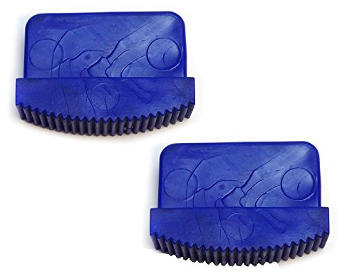Ladder FEET - Pair of 61MM x 24MM Replacement Rubber Step/Ladder Safety FEET