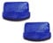 Ladder FEET - Pair of 61MM x 24MM Replacement Rubber Step/Ladder Safety FEET