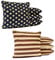 Cornhole Bags für Enten, mit Maiskornfüllung, 8 Stück, Distressed Star/Stripe