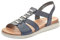 Rieker Femme Frühjahr/Sommer V5051 Salomés, Bleu Pacifique 14, 39 EU