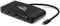 OWC - Thunderbolt 3 Mini Dock - 5 Port Thunderbolt 3 min-Dock 2 x HDMI, Features 2 x HDMI 4K60, USB 3, USB 2, 1GBe Network