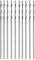 mdhsh Multifonction 10 pcs Minuscule Micro HSS 0.8mm Foret hélicoïdal à Tige Droite
