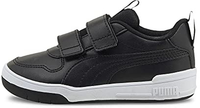 PUMA Unisex Kinder Puma Multiflex Sl V Ps Sneaker, Schwarz, 35 EU, Schwarz, 35 EU