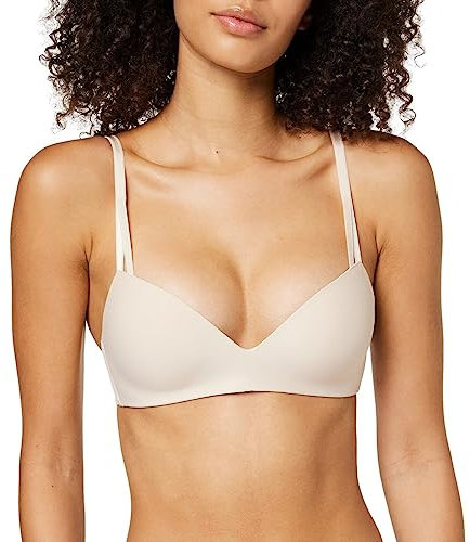 Calvin Klein Women’s Lift Stretch Demi Cup Bra, Beige (Beechwood), 38B