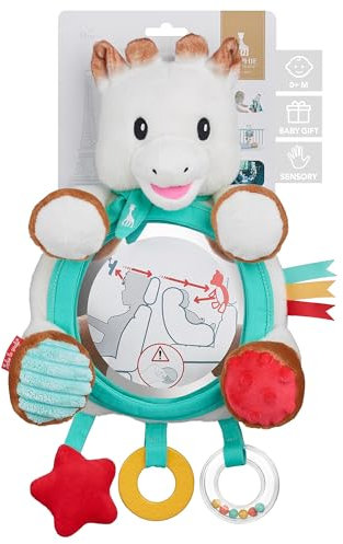 Sophie la Girafe - Miroir d'activités Multi-Supports Peluche 010340F Multicolore