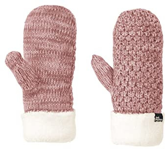 Jack Wolfskin Damen HIGHLOFT Knit Mitten Women Gloves, Afterglow, M