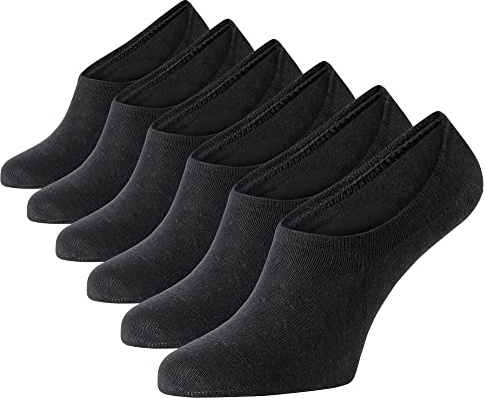 NORDCAP 6er Pack Socken tief, Sneakersocken für Damen & Herren, praktisches Socken-Set mit Komfortbund, atmungsaktiv & feuchtigkeitsregulierend, Gr. 35-46