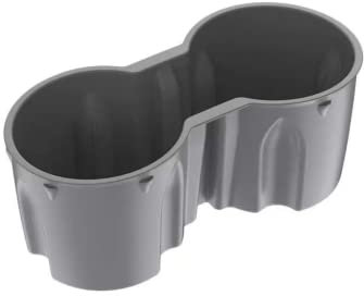 FLG | Tesla Model 3 Model Y Getränkehalter Schwarz/Grau Mittelkonsole Getränkehalter Einsatz Kompatibel mit 2021 2022 2023 Model 3/Y (Grau)