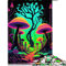Für Erwachsene Puzzle 1000 Teile Psychedelic Mushroom Forest - Kartonpuzzle Herausforderndes Spiel (Größe 26x38cm)