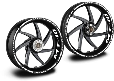 Adesivi cerchi moto compatibile con yamaha mt10 mt-10