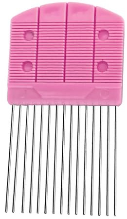 EXCEART Large Paper Quilling Comb with Stainless Steel Teeth | Essential Paper Crafting Tools for DIY Flower Art and Scrapbooking | Portable Quilling Board for Beautiful Curly Patterns
