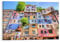 Hundertwasser-Haus in Wien, 1000 Teile Puzzle für Erwachsene, Klassisches Schwieriges Puzzle für Kinder, Überraschungsgeschenk für Familie, Heimdekoration, Kunstpuzzle (38x26cm) - 194