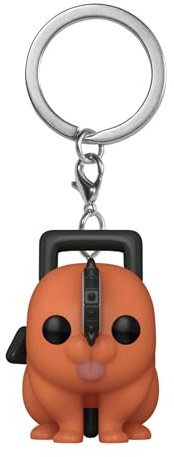 Funko Pop! Keychain: CSM - Pochita - Chainsaw Man Novelty Keyring - Collectable Mini Figure - Stocking Filler - Gift Idea - Official Merchandise - Anime Fans - Backpack Decor