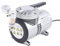 Oil Free Vacuum Pump, Mini Vacuum Pump 1700RPM Diaphragm Vacuum Pump, Micro Vacuum Pump Air Diaphragm Pump 600mmHG Low-Noise Oilless Vacuum Pump for Laboratory, Food Packaging