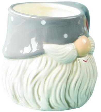 ABOOFAN 1 Pc Tazza Di Babbo Natale Barattolo Di Biscotti Tazze Da Caffè Natalizie Tazza Da Caffè a Forma Di Tazza Di Caffè Di Natale Bello Ceramica Tazza Da Minestra 3d