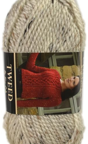 King Cole Cara 3781 Chunky Tweed Knitting Yarn 100g