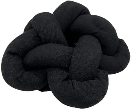 Aumüller Hundespielzeug Knotenball Canvas - Schwarz