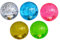 Lot de 5 joysticks automatiques à saisir, têtes sphériques en cristal, boule à bascule ronde, poignée supérieure, accessoire de joystick pour jeu d'arcade