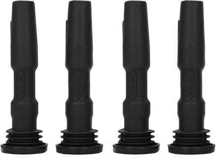 ohbien 4pcs Zündspule Gummistiefel Stecker 04C905110B KompatibeI mit A1 8X A3 8V Golf 7 Beetle 5C für Passat B8 Polo 6R UP Citigo Fabia 3 Octavia 5E Rapid Ibiza 6J Leon 5F Mii 1.0 1.2 1.4 1.6