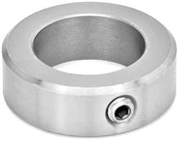 DIN 705 Form A Stellringe für Welle/Achse mit Gewindestift (DIN 914, mit Spitze) Edelstahl A2 V2A (8, A16)