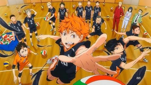 Japanese Anime Haikyuu Poster - Jigsaw 1000 Teile - Buntes - Dekompression Spielzeug - Erwachsene Challenge Game -Puzzles Für Erwachsene Kq37Zp