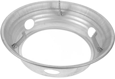 Toyvian Support De Wok Inoxydable Anneau Pour Cuisinière à Gaz De Wok Pour Plaque De Cuisson à Induction Anneau De Remplacement Pour Four Accessoires De Cuisine