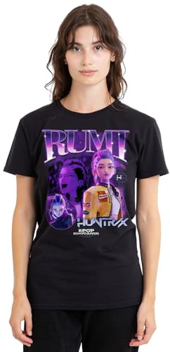 Kpop Demon Hunters Women's K-pop Demon Hunters-Huntrix Huntr/X Rumi Bootleg Ladies T Shirt