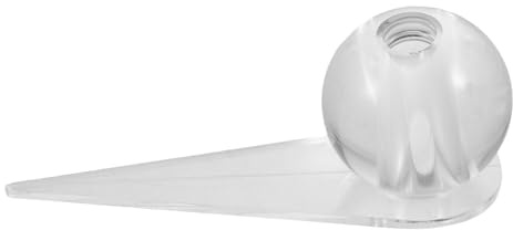 BESPORTBLE Kit D'entraînement au Billard en Verre Transparent Balle de Visée, Outil de Précision pour Coups de Queue, Accessoire Portable pour Entraînement Billard Débutants et Confirmés