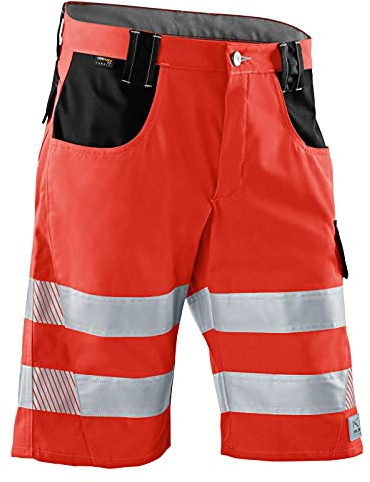 KÜBLER Workwear Unisex Shorts Reflectiq PPE 2 High-Vis Shorts