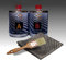 Resin Pro - Reparaturset aus Kunstharz + Stoff aus Kohlefaser, 20 x 20 cm, schnell, einfach und langlebig, Verstärkungsmaterial, Epoxidharz zum Laminieren (500 g + 275 g) - 775 g