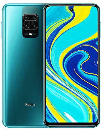 Xiaomi Redmi Note 9S Smartphone, 6GB RAM 128GB ROM, 6.67 Plein écran, Quad Camera(48MP + 8MP + 5MP + 2MP) Global Version, Aurora Blue